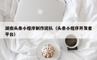 淄博湖南头条小程序制作团队（头条小程序开发者平台）